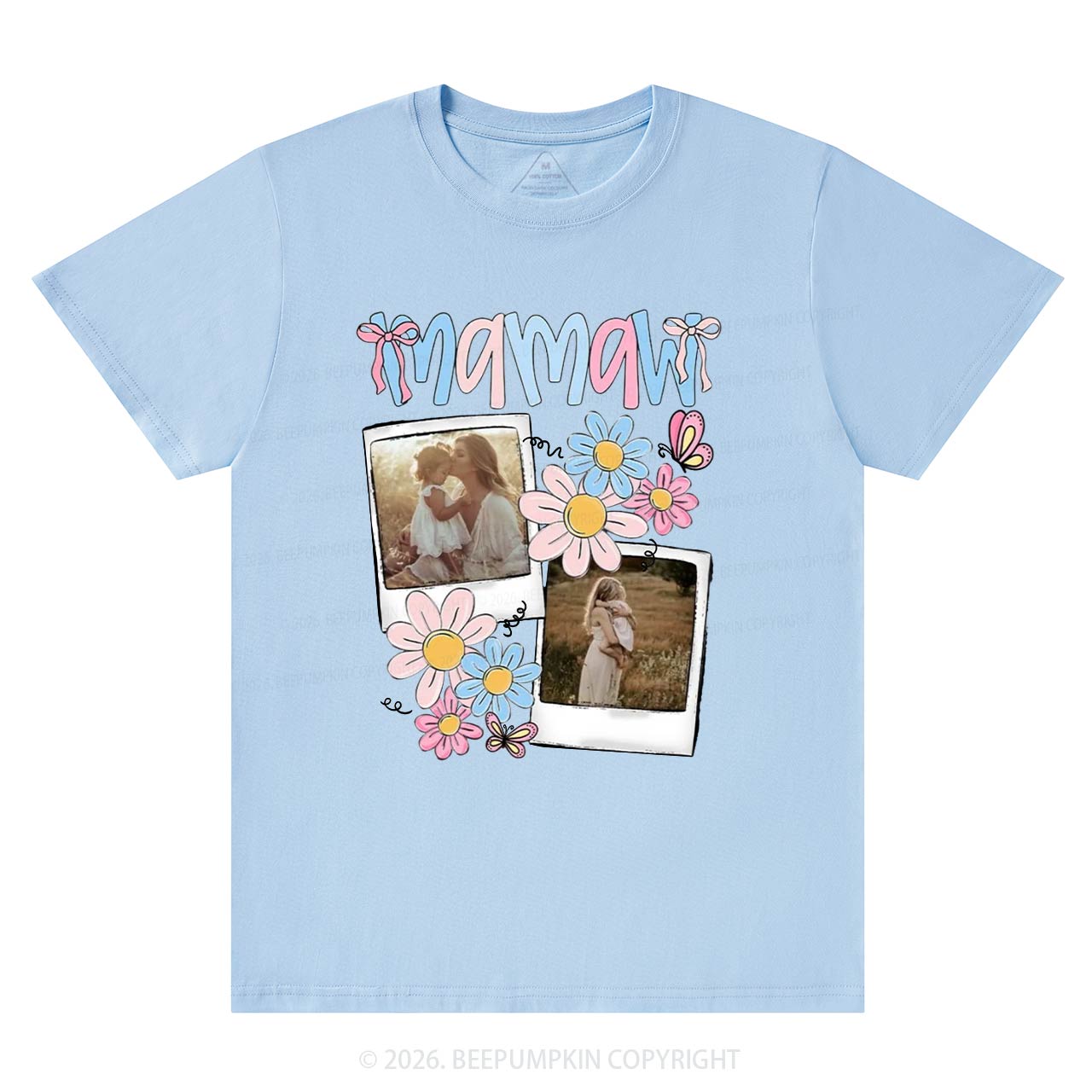 Personalized Photo Gift T-Shirt For Mom