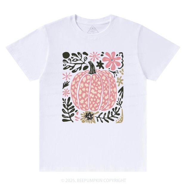 Leopard Pink Pumpkin T-Shirts Beepumpkin
