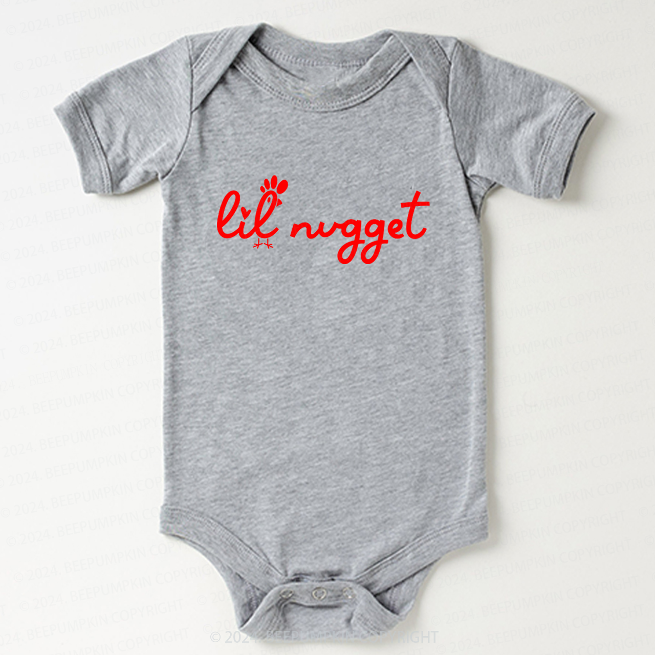 Lil Nugget Chicken Baby Bodysuit 7