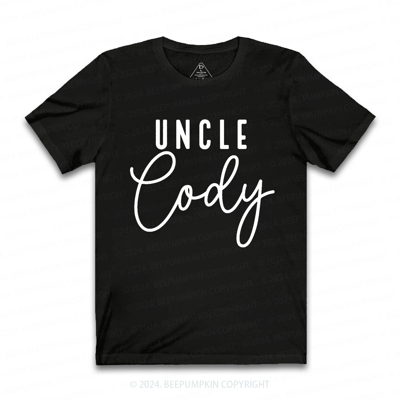  Personalized Uncle Name T-shirt
