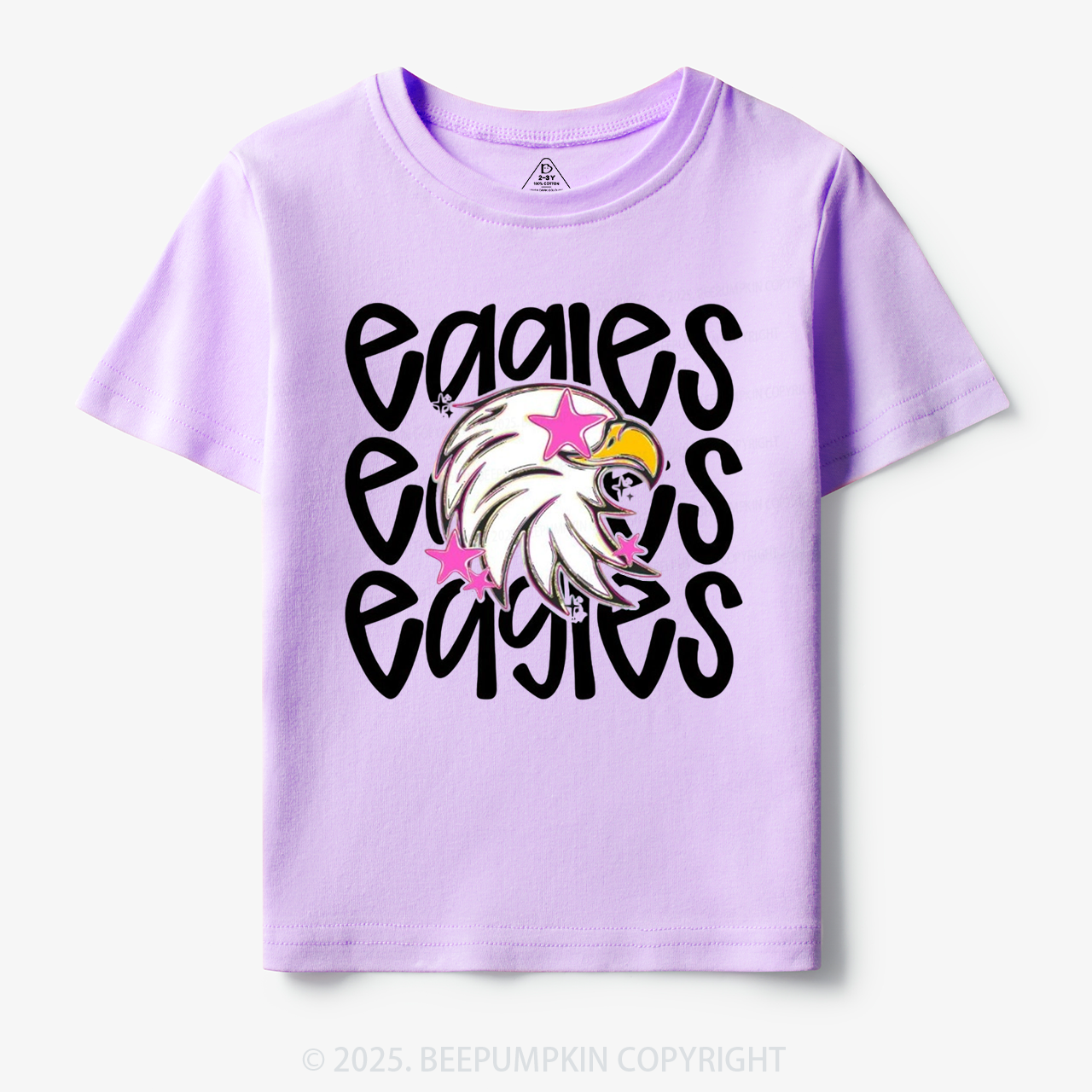 School Mascot Eagles Toddler&Kid's Tees Beepumpkin