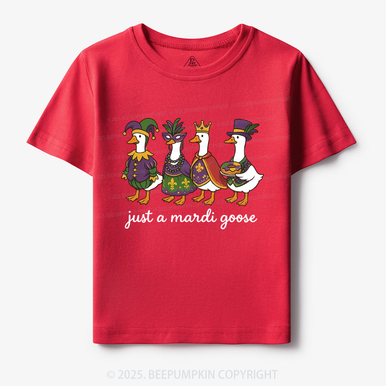 Just A Mardi Goose Toddler&Kid's Tees Beepumpkin
