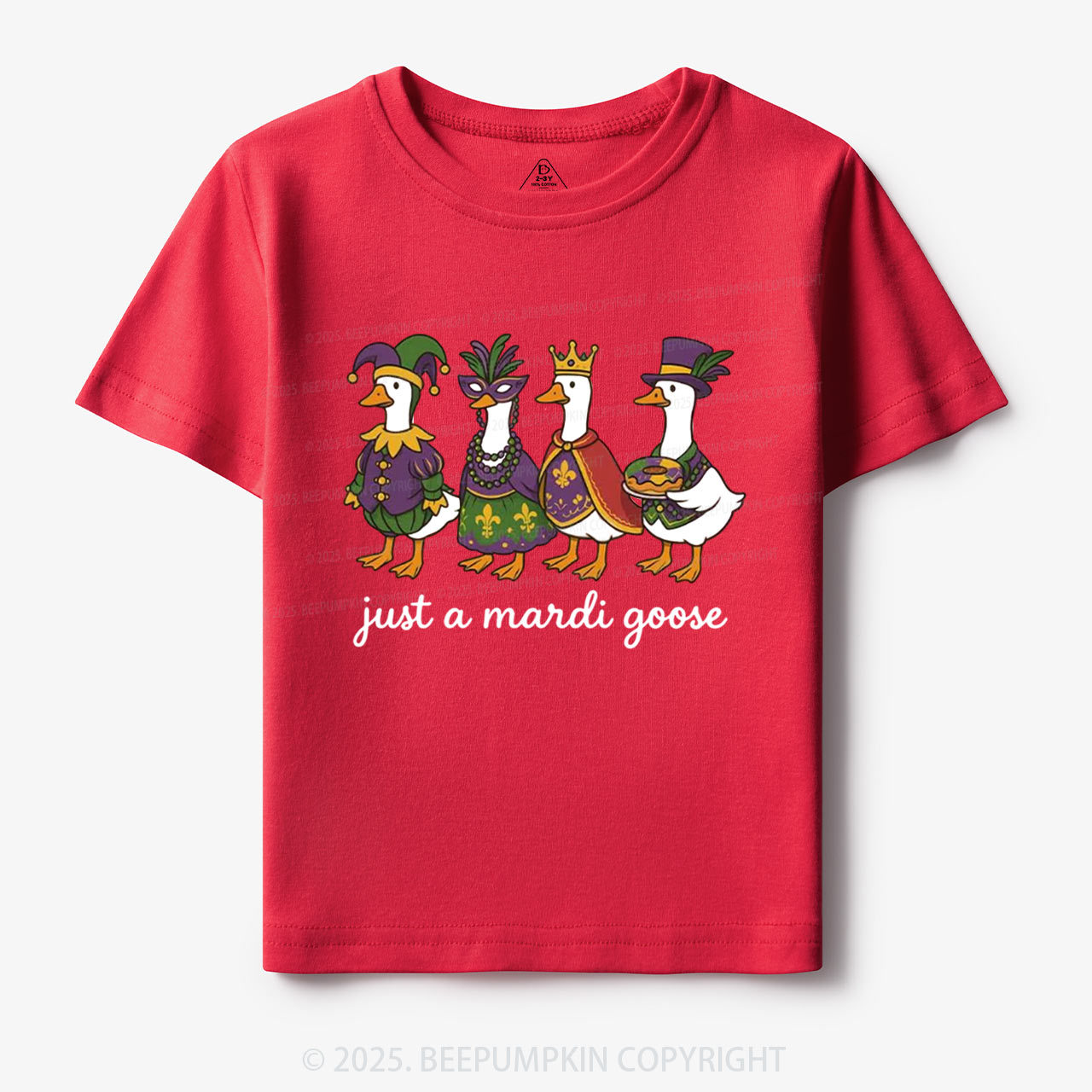 Just A Mardi Goose Toddler&Kid's Tees Beepumpkin