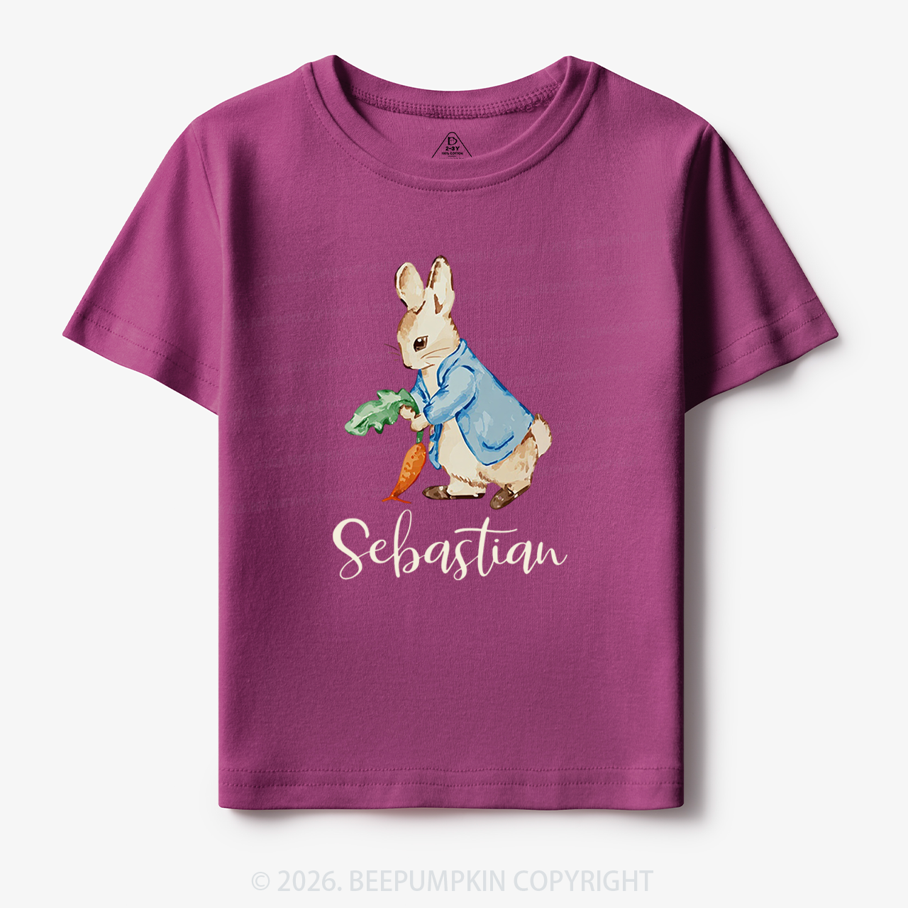 Personalized Little Bunny & Carrot Club Toddler&Kid's Tees