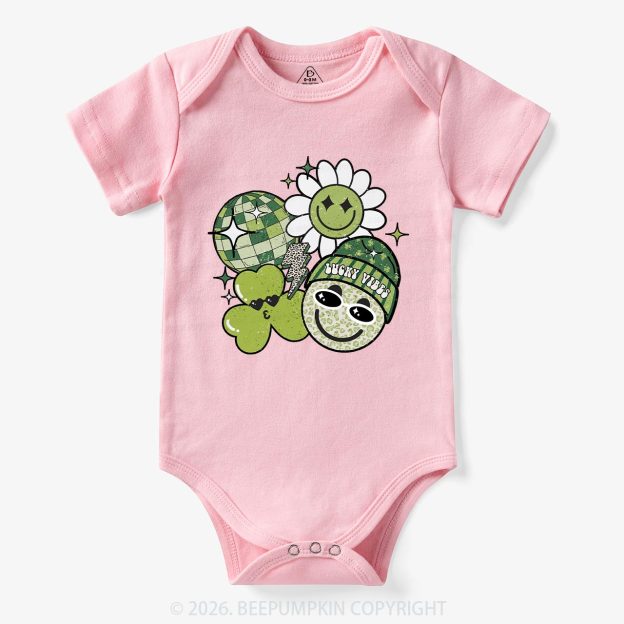 Disco Lucky Vibes Bodysuit For Baby