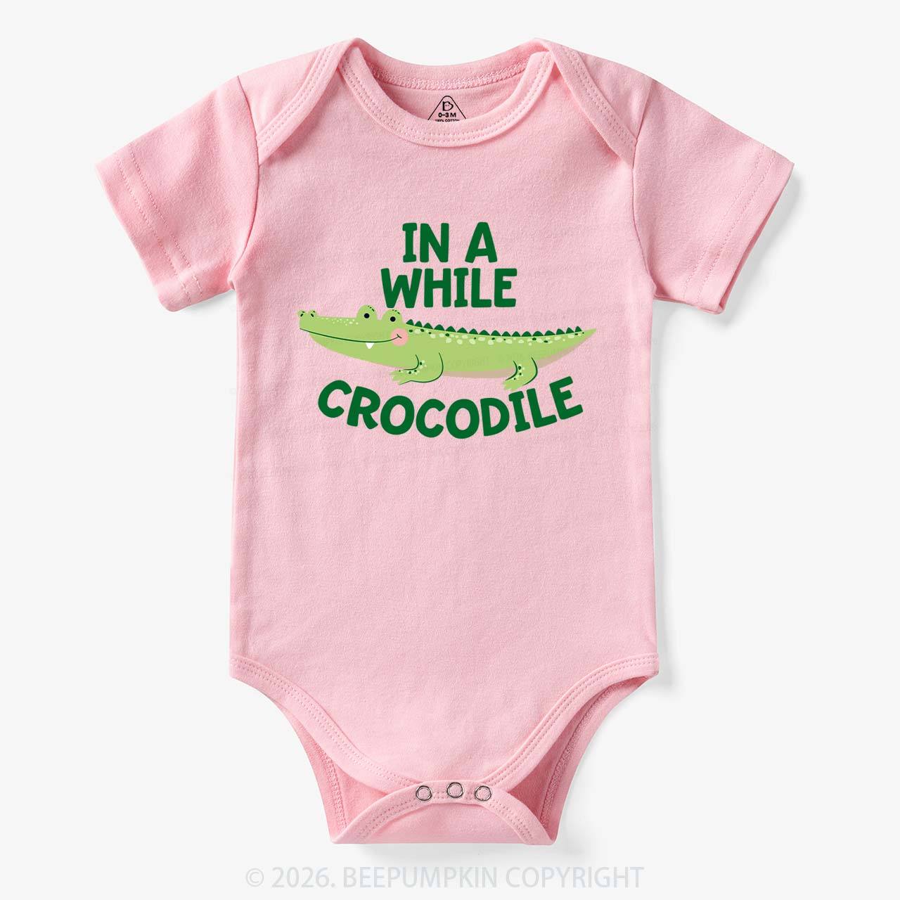 See You Later Alligator In A While Crocodile Twin Bodysuit
