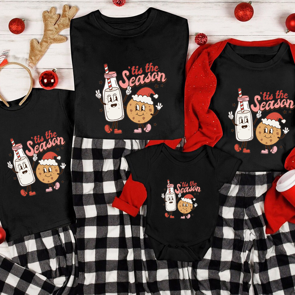 Tis The Season Christmas Family Matching Shirt