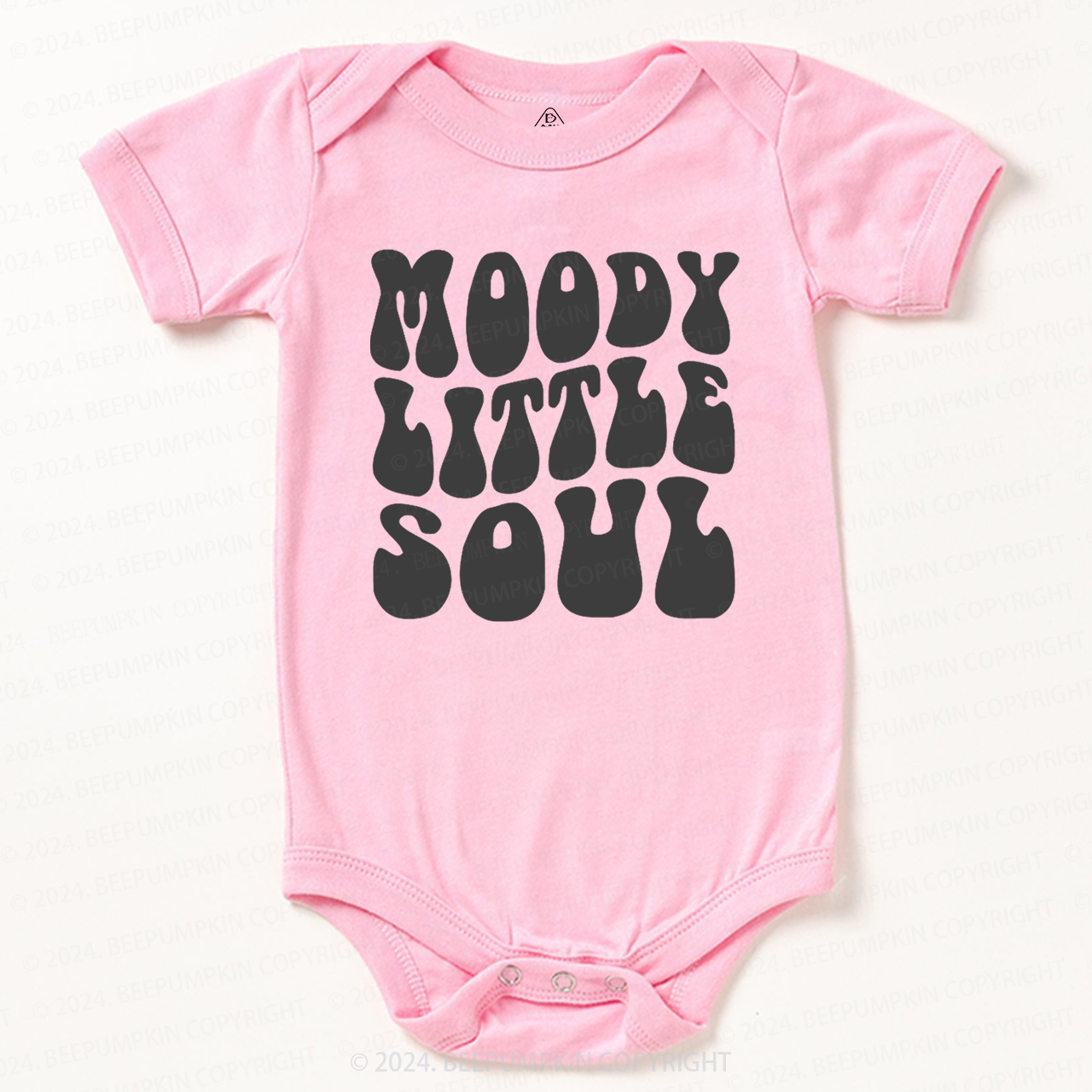 Moody Little Soul Halloween Baby Bodysuits