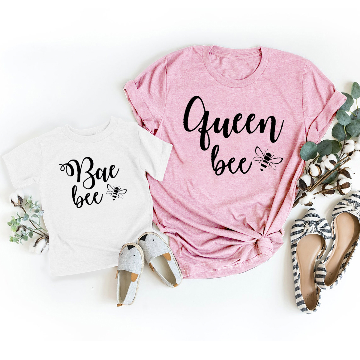 Queen Bee Bae Bee Mom&Me Shirt