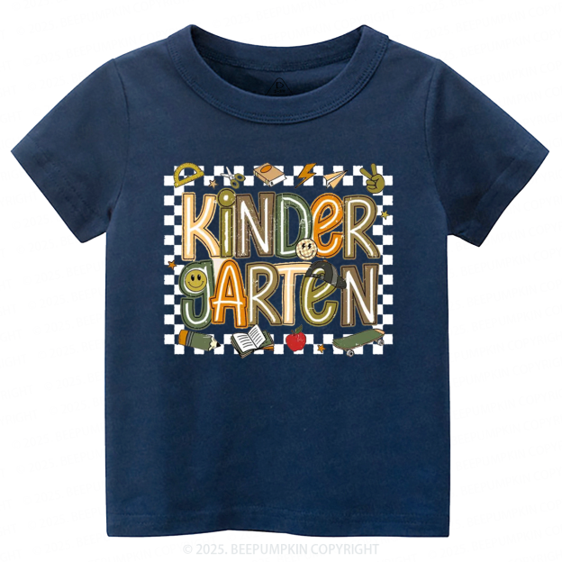 Personalized Back To School Boys Toddler&Kid's Tees Beepumpkin 