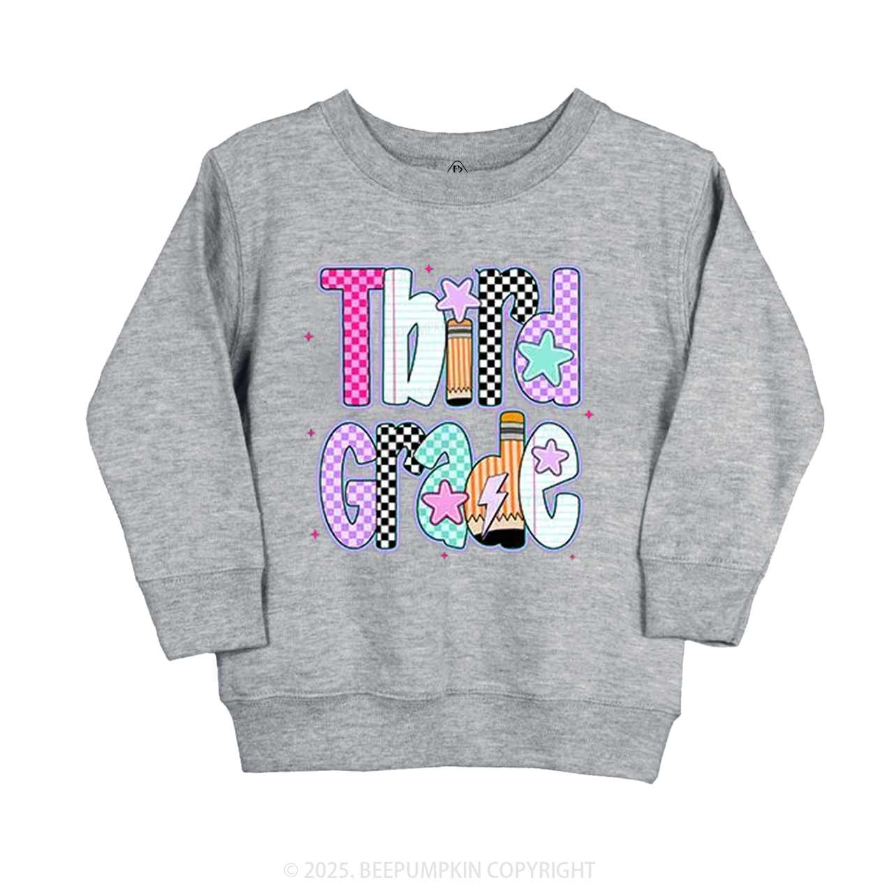 Personalized Personalized Purple Aura Grade Kid's Sweatshirt