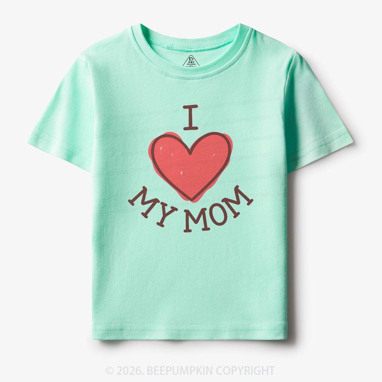 I Love My Mom Lovely Toddler&Kid's Tees