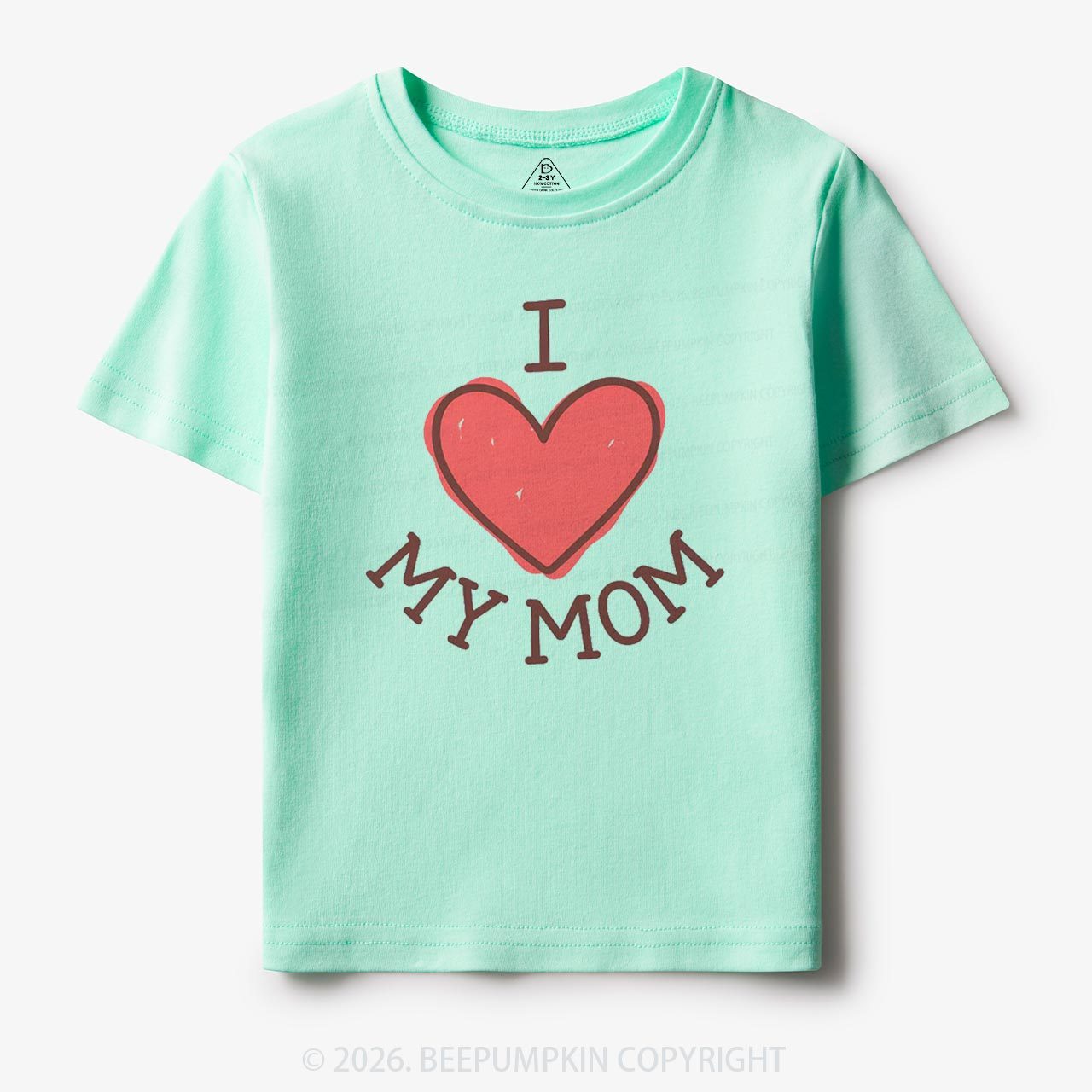I Love My Mom Lovely Toddler&Kid's Tees