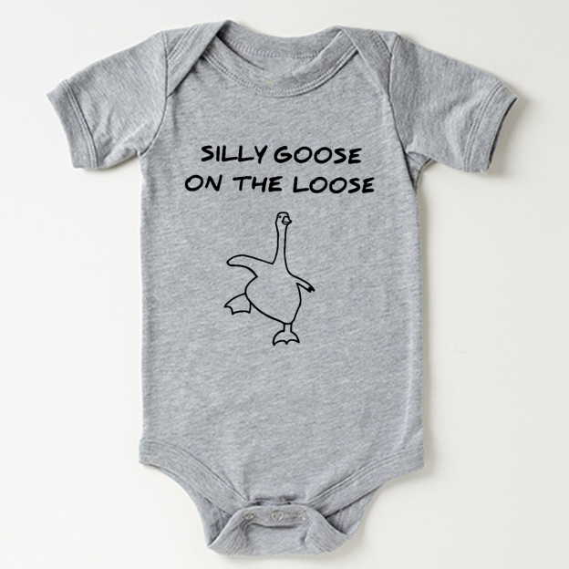 Silly Goose On The Loose Bodysuit For Baby