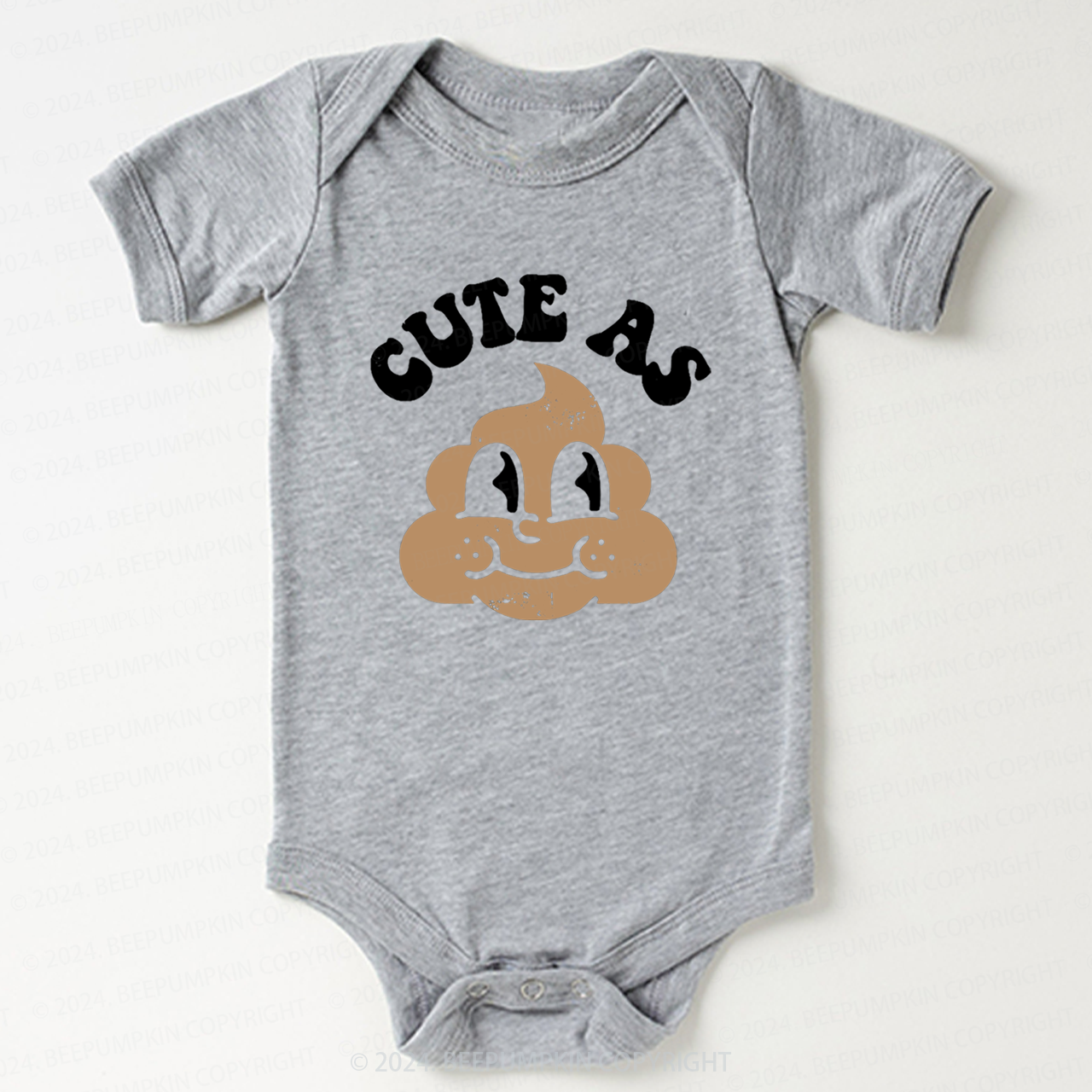 Cute As Shit Baby Bodysuit 7