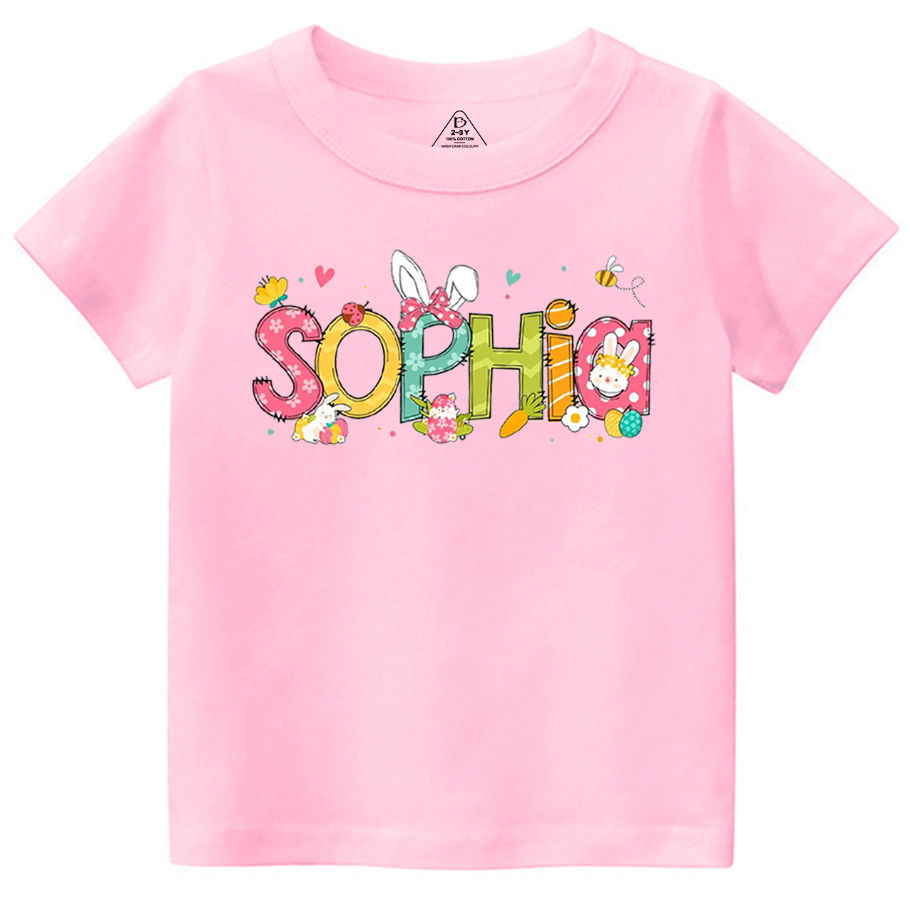 Personalized Alphabet Name Easter Toddler&Kid's Tees Beepumpkin