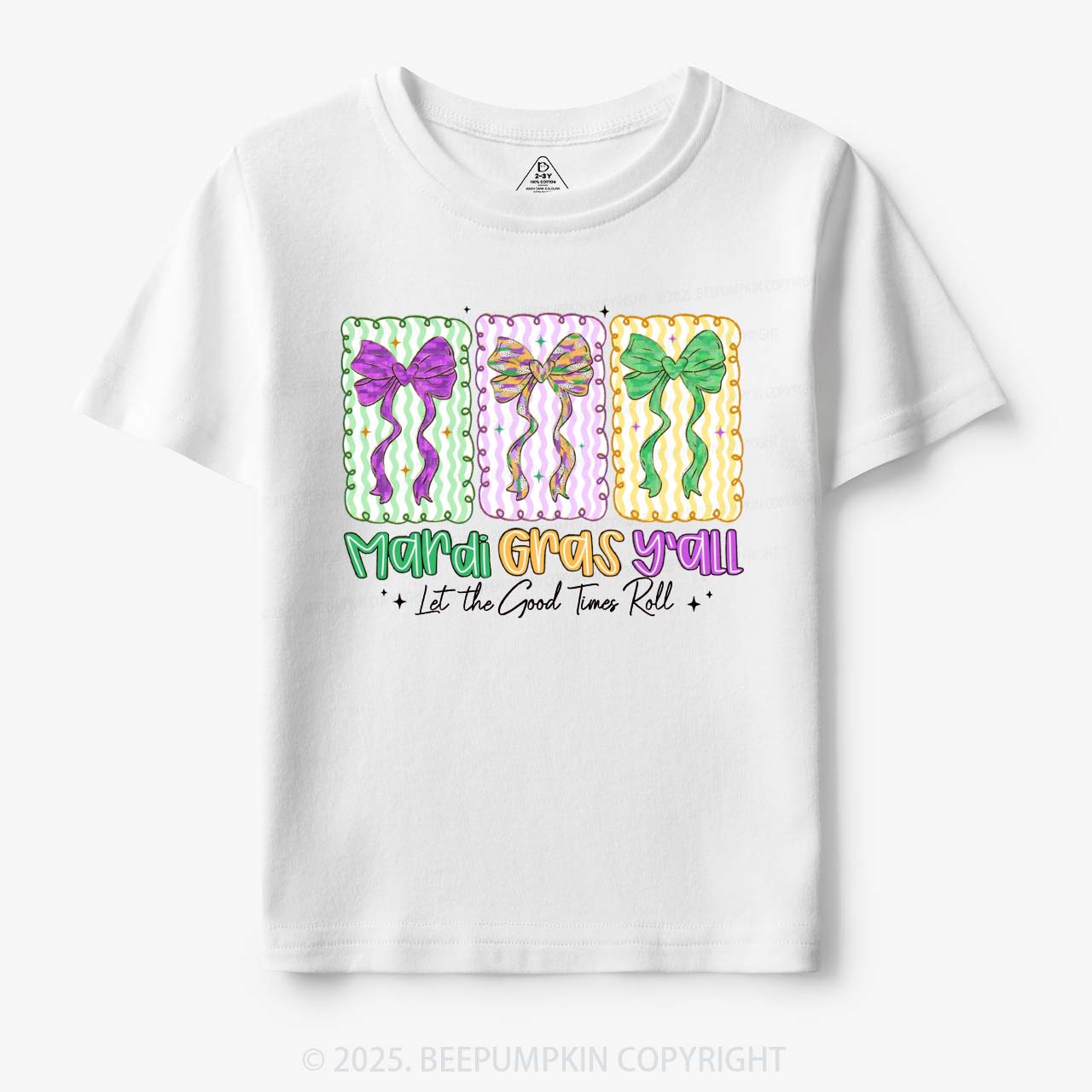 Let The Good Times Roll Toddler&Kid's Tees Beepumpkin