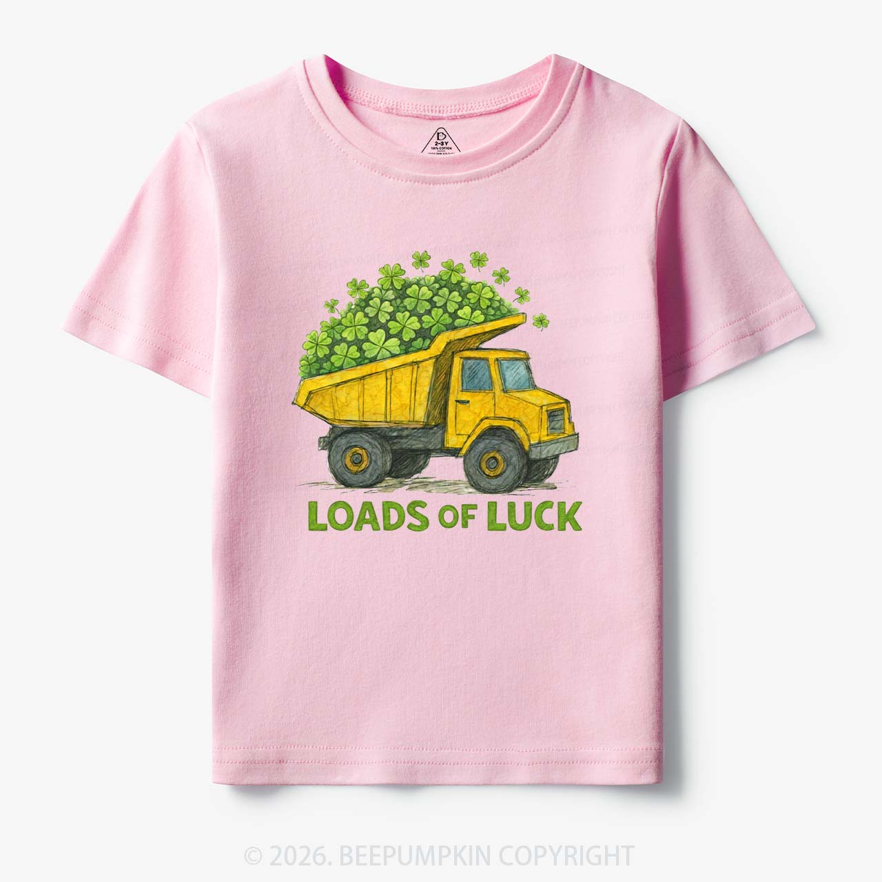 Loads Of Luck St. Patrick's Day Toddler&Kid's Tees Beepumpkin