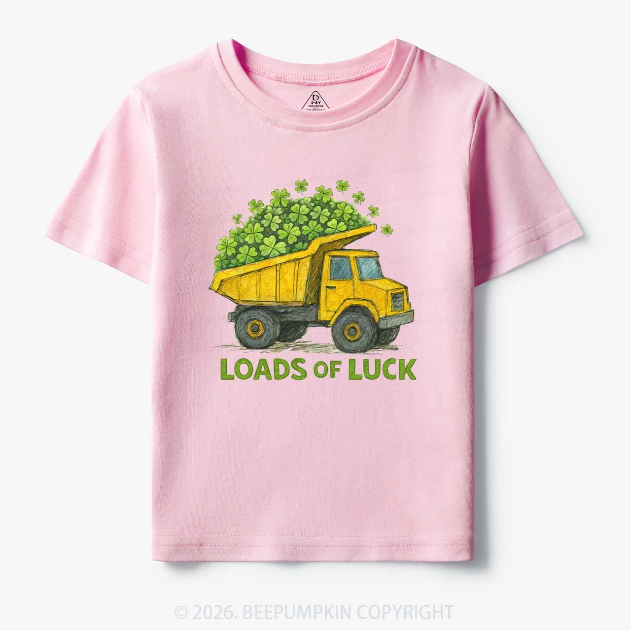 Loads Of Luck St. Patrick's Day Toddler&Kid's Tees Beepumpkin