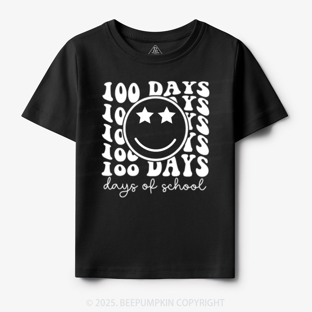 100 Days Of School Toddler&Kid's Tees Beepumpkin
