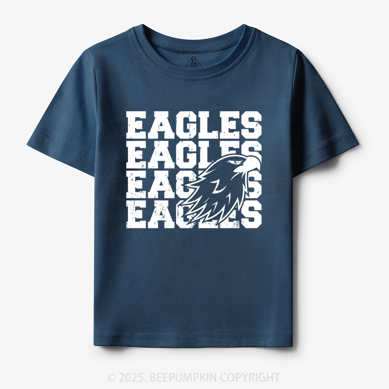 Personalized Eagles Mascot Toddler&Kid's Tees Beepumpkin