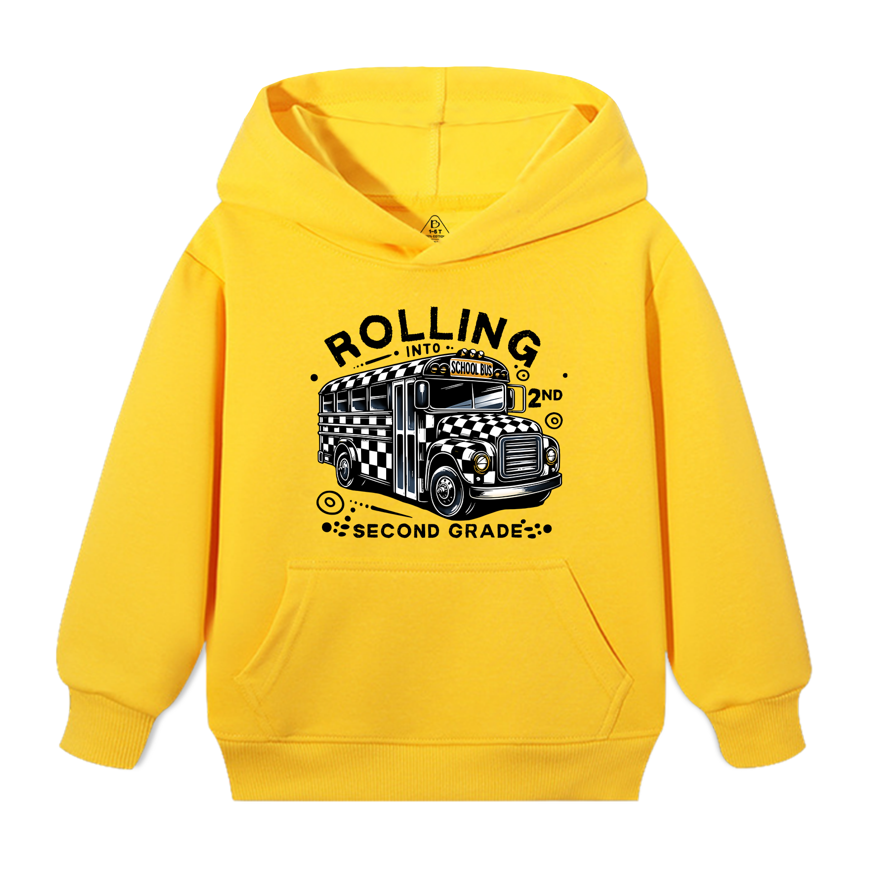 Personalized Boys First Day Of School Kid's Hoodies Beepumpkin