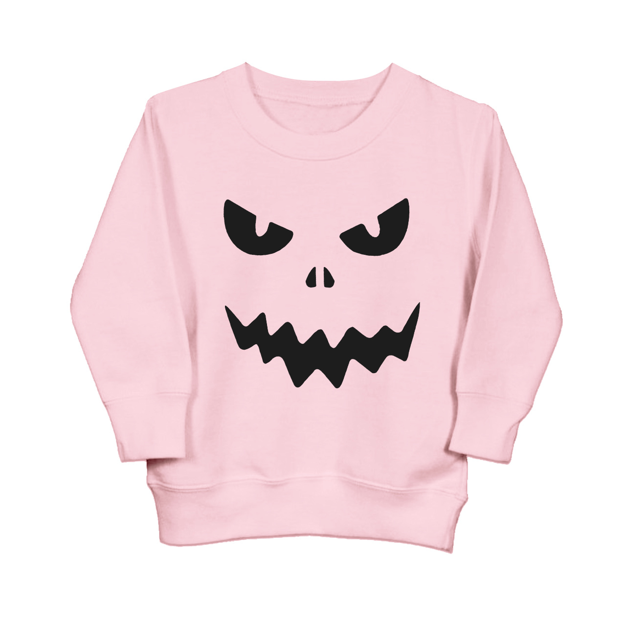 Halloween Terror Face Kids Sweatshirt