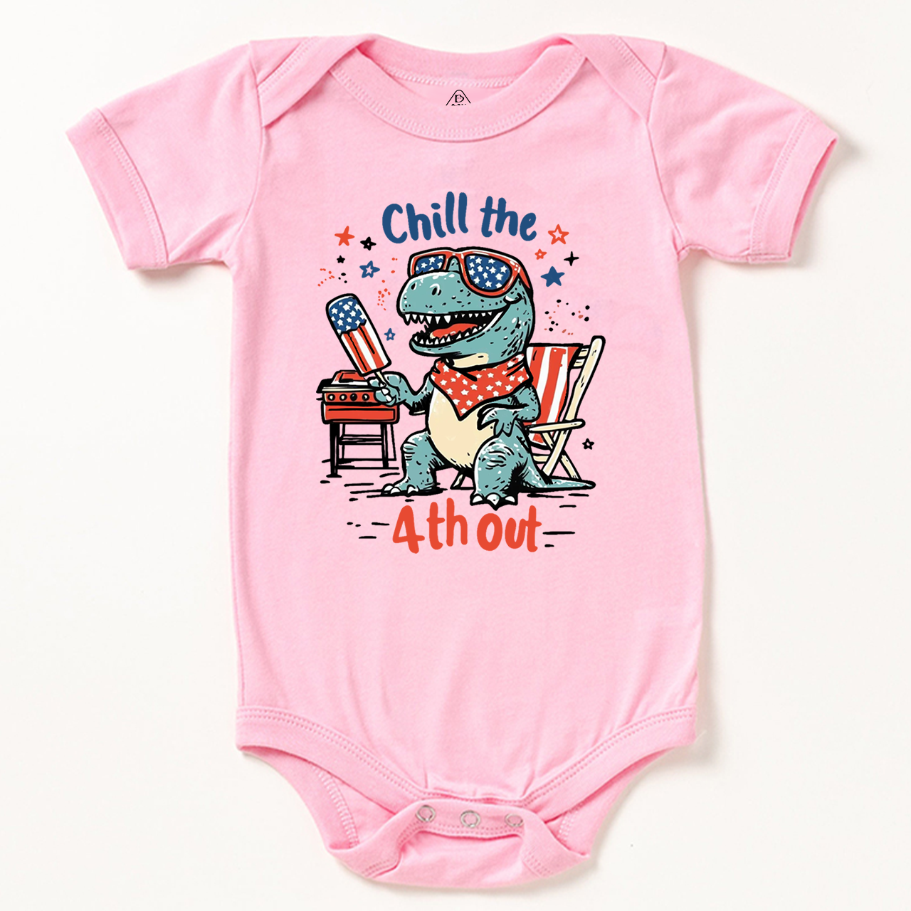 Chill The 4th Out Bodysuit Beepumpkin