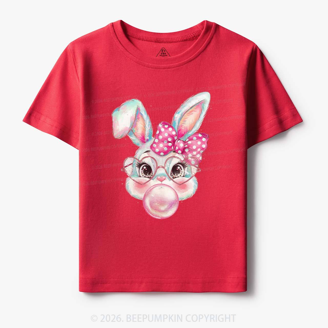 Sassy Bunny Bubble Toddler&Kids Tees