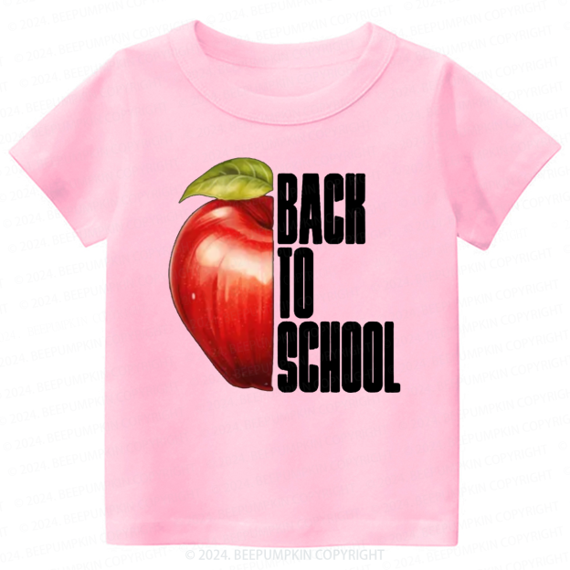 Back to School Apple Shirt 