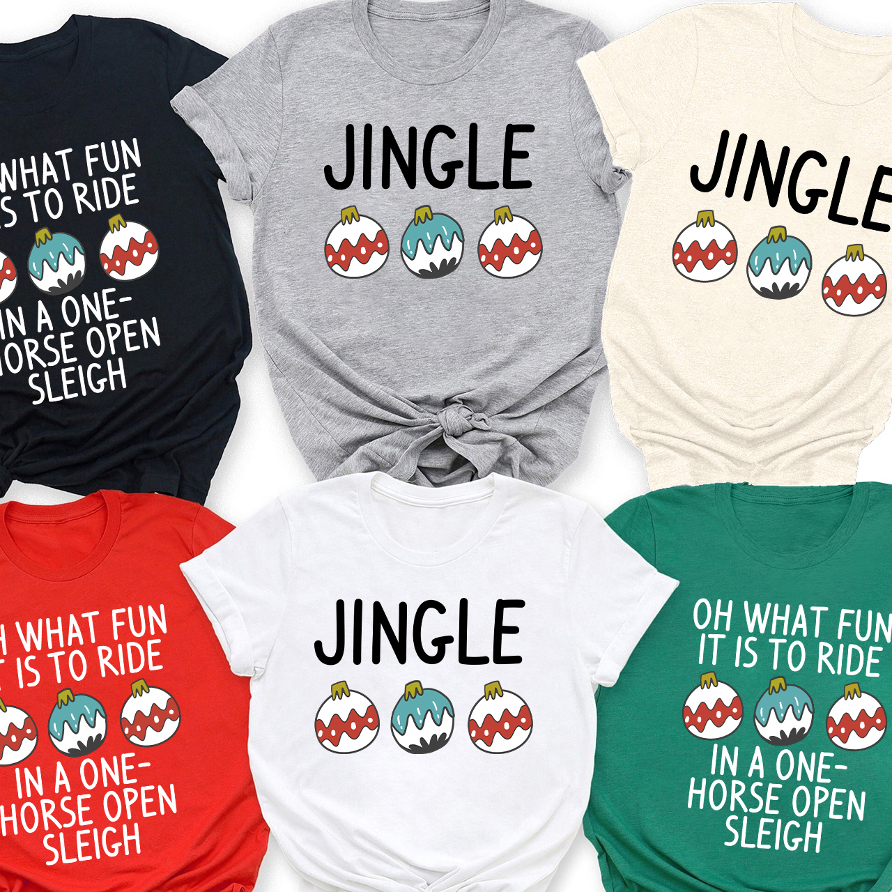 Hey Bells Christmas Family Matching Shirt