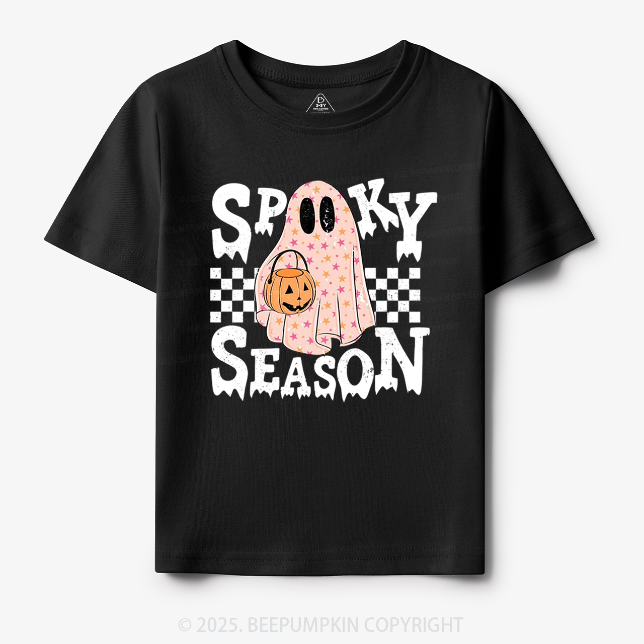 Spooky Season Toddler&Kid's Tees Beepumpkin