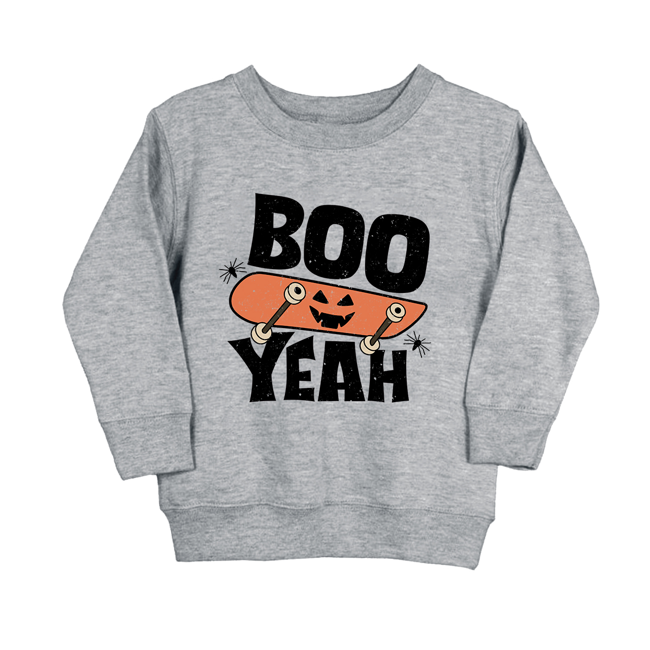Boo Yeah Pumpkin Halloween Kids Sweatshirt