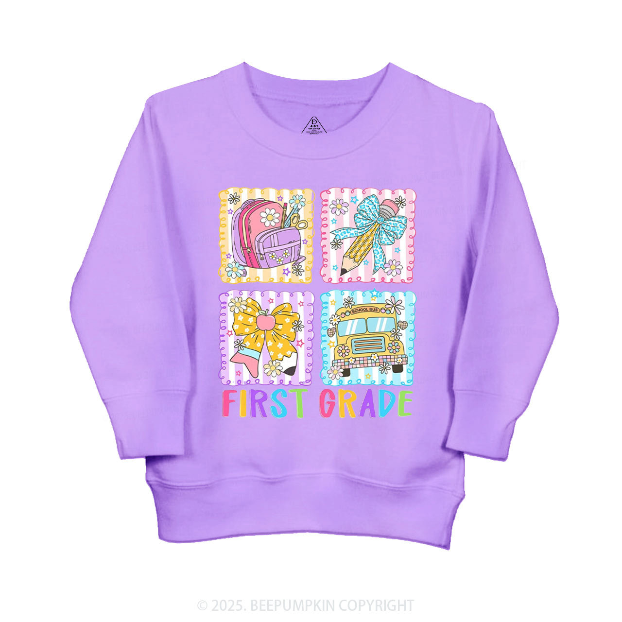 Learning Squares Kid's Sweatshirt