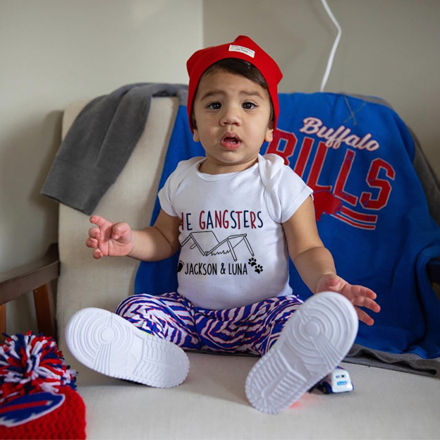 Personalized The Gansters Baby Bodysuit For Baby 
