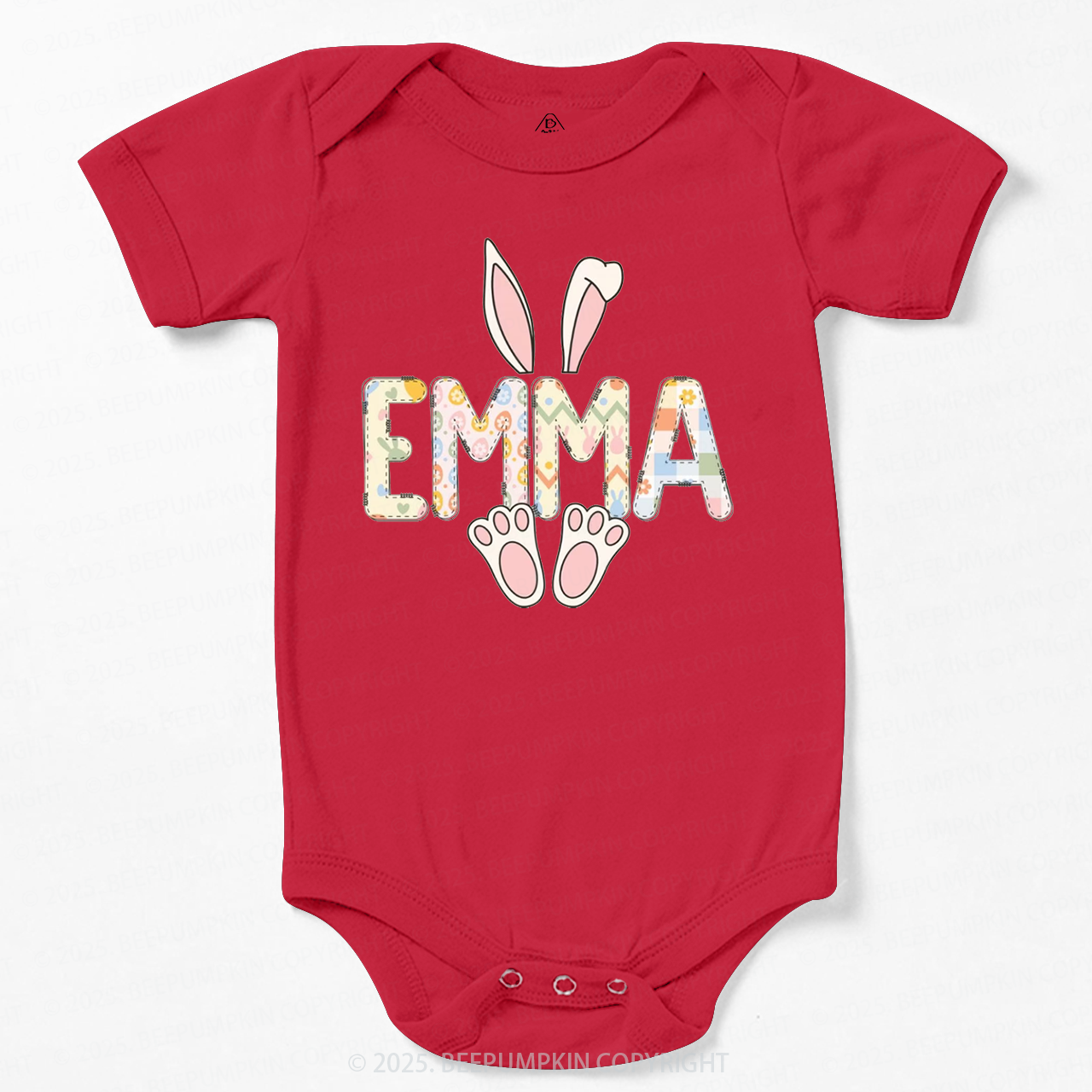 Personalized Easter Bunny Bodysuit Beepumpkin 2