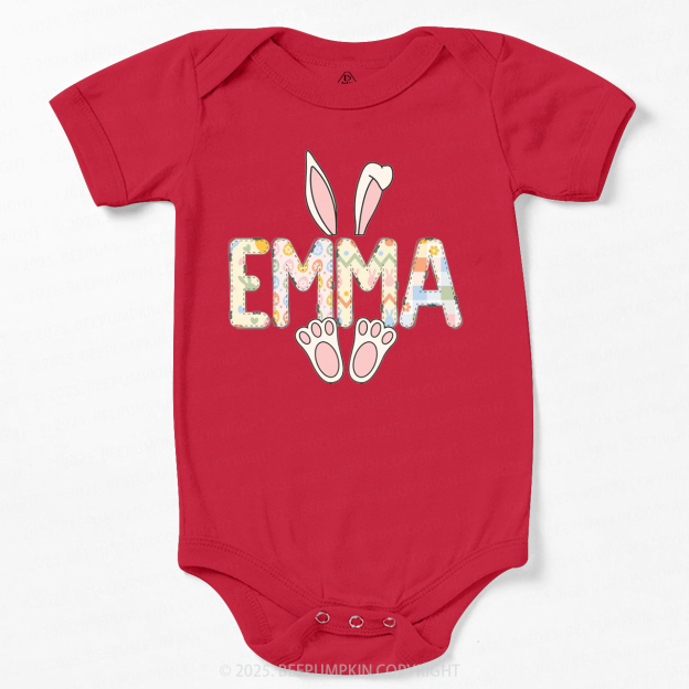 Personalized Easter Bunny Bodysuit Beepumpkin 2