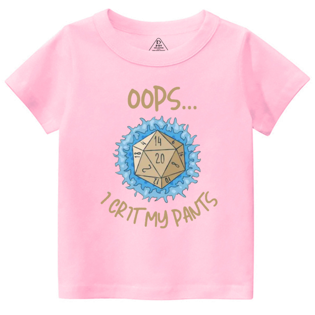 Oops I Crit My Pants Toddler&Kid's Tees Beepumpkin 7