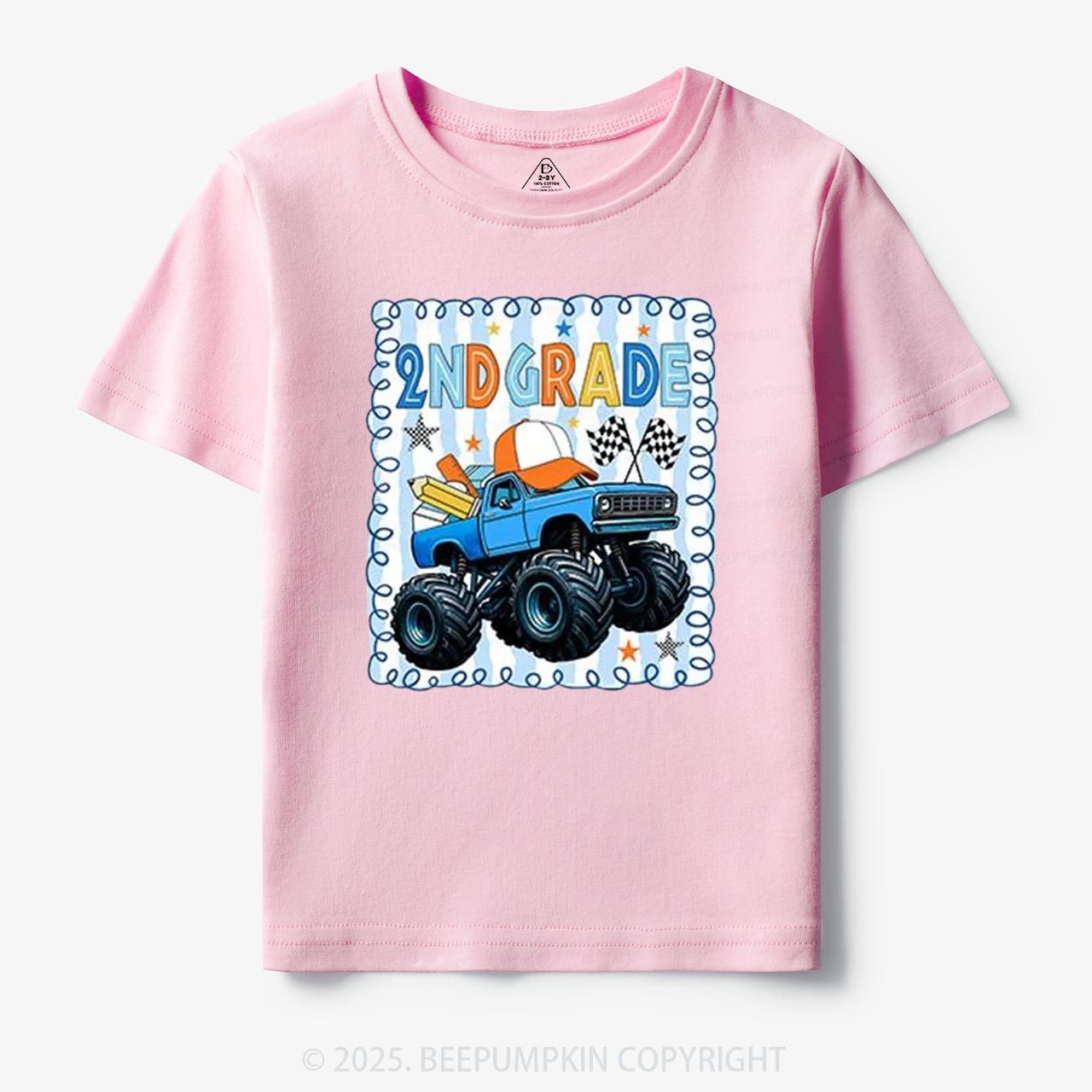 Personalized Truck For Boy Toddler&Kid's Tees Beepumpkin