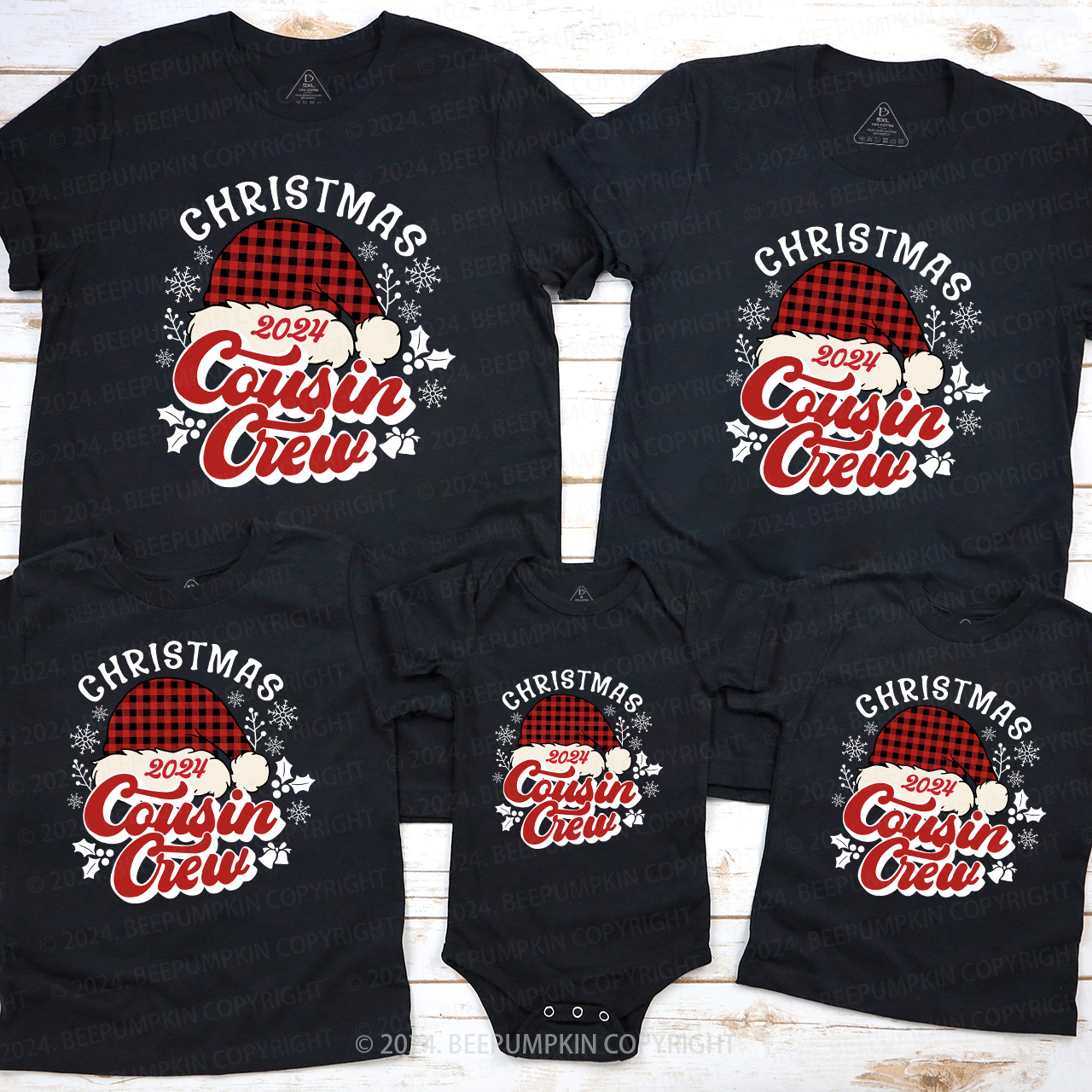 Xmas Gift for Cousins-Cousin Crew Matching Shirts
