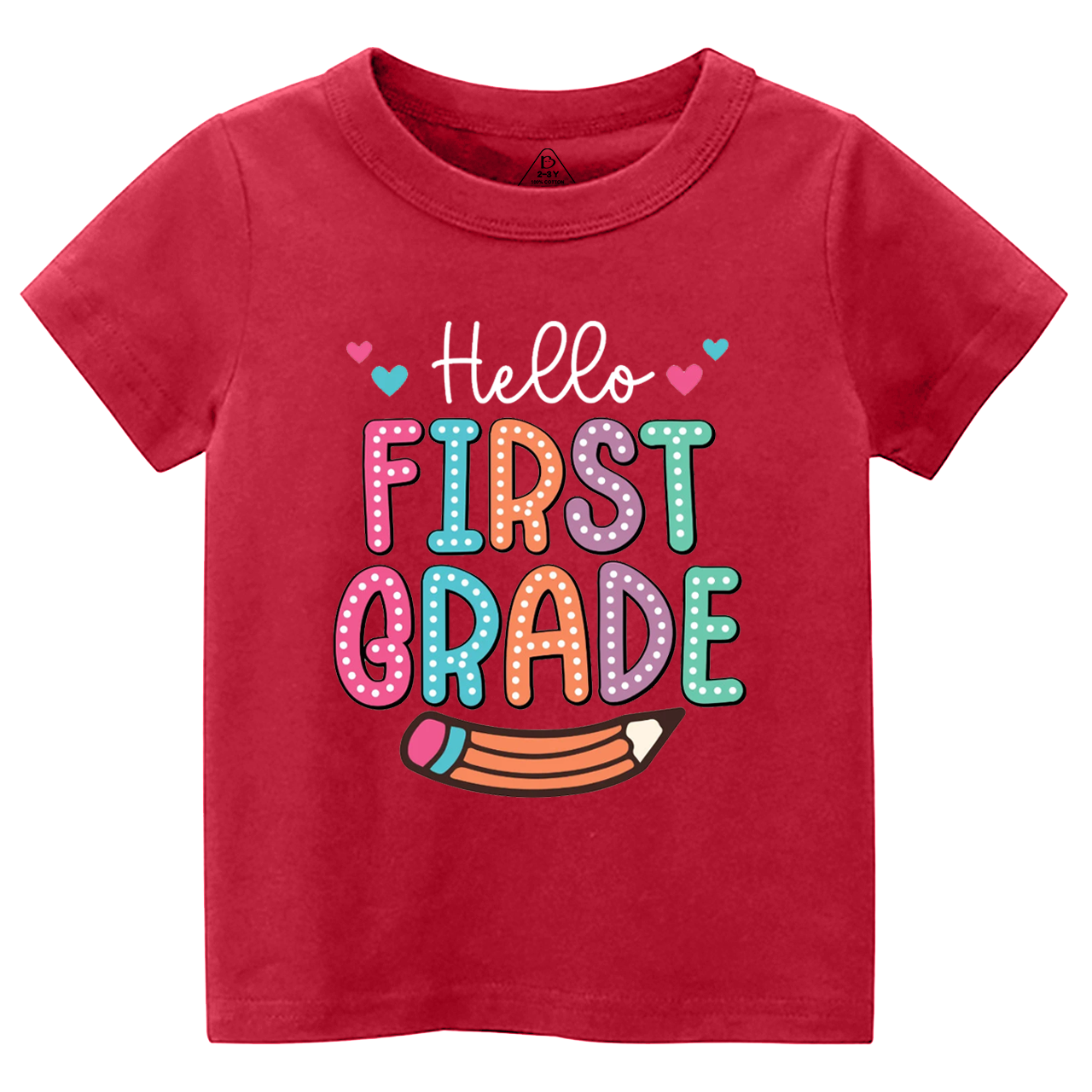 Hello Grade Back To School Toddler&Kid's Tees Beepumpkin 