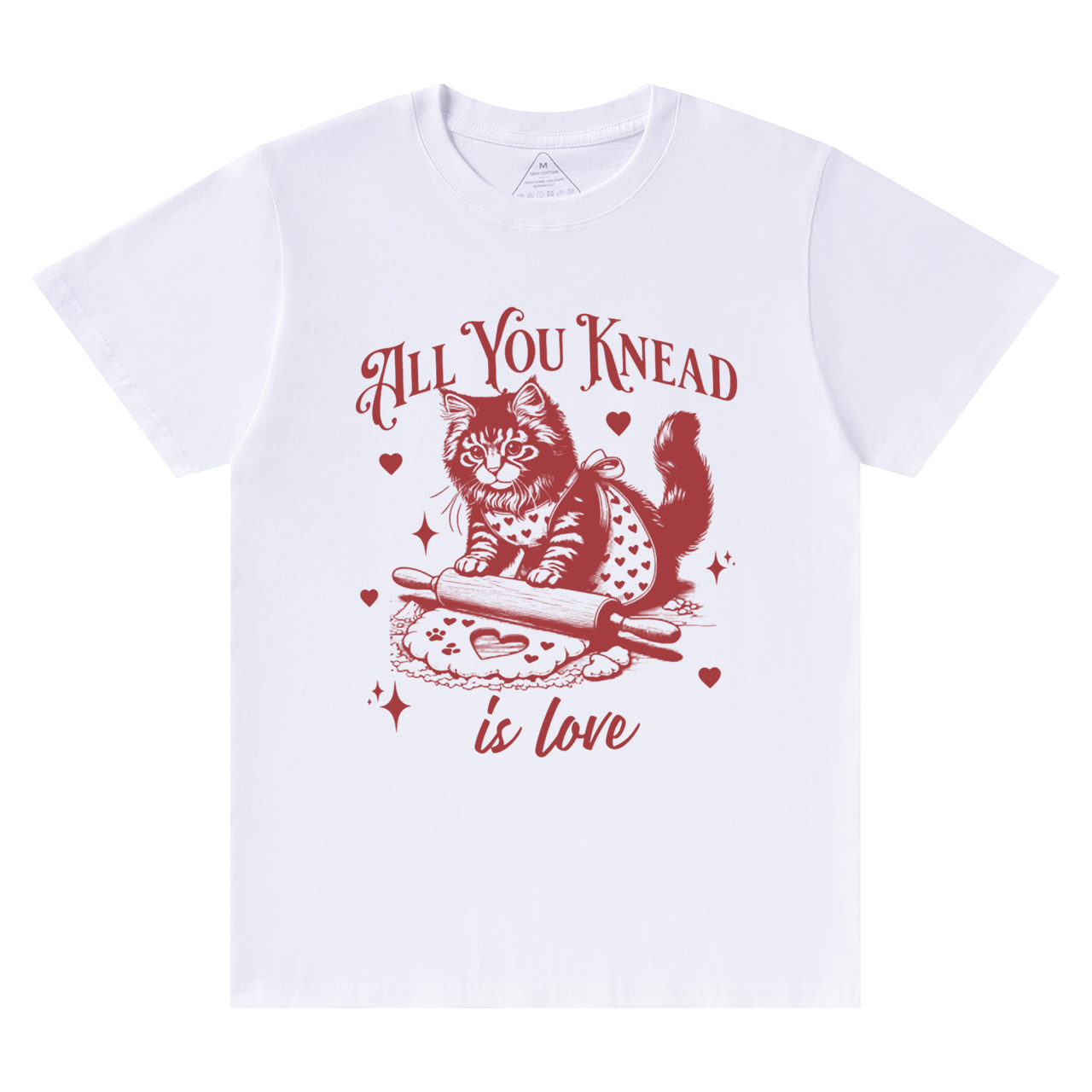 Purrfect Love Bakery Valentine's Day T-Shirts Beepumpkin