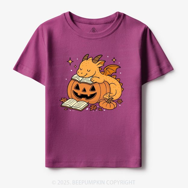 Sleeping Pumpkin Dragon Toddler&Kid's Tees Beepumpkin