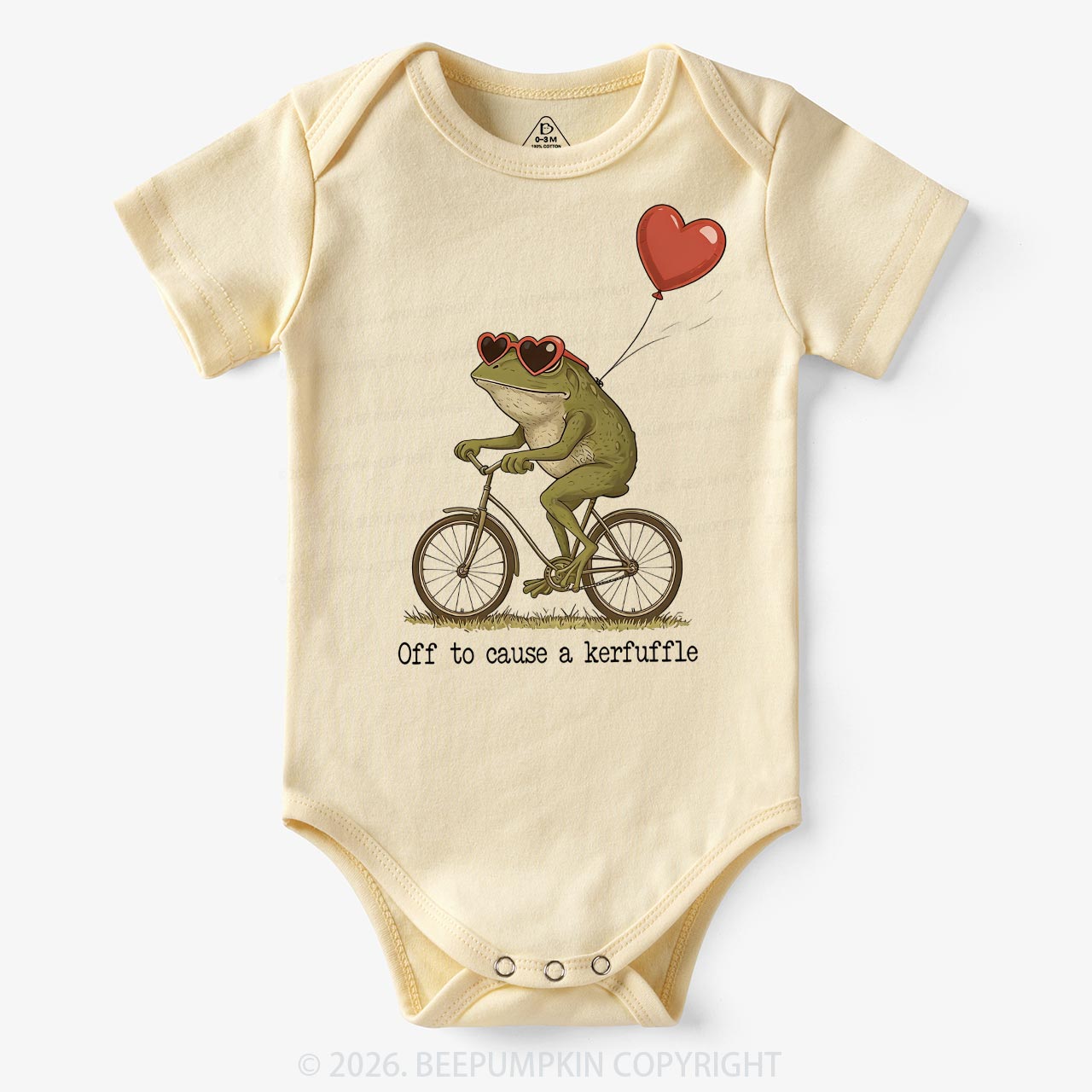 Off To Cause A Kerfuffle Baby Bodysuit Beepumpkin 7