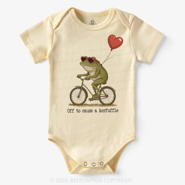 Off To Cause A Kerfuffle Baby Bodysuit Beepumpkin 7