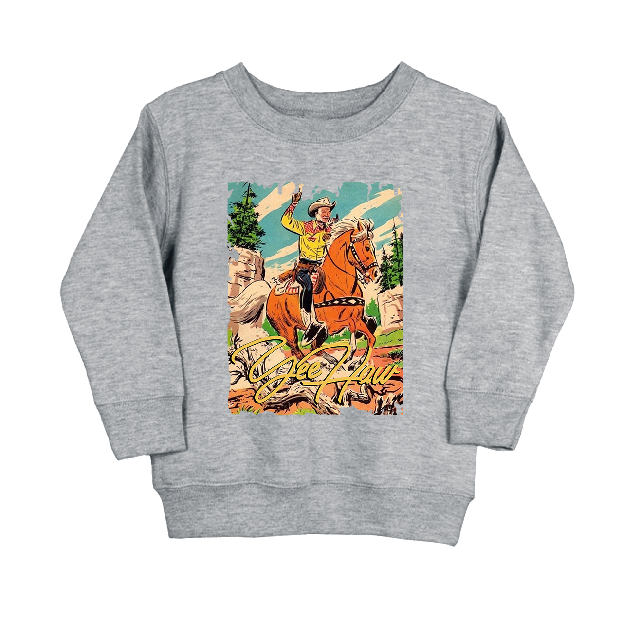Yeehaw Cowboy Toddler Sweatshirt