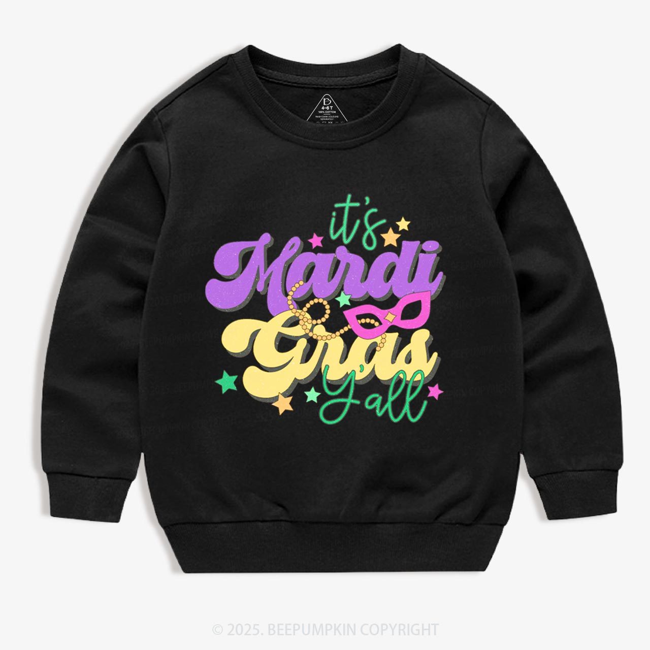 It's Mardi Gras Y'all Kid's Sweatshirt