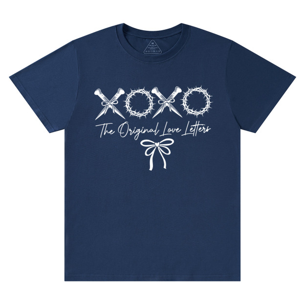 XOXO The Original Love Letters Valentine's Day T-Shirts Beepumpkin