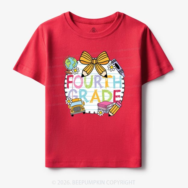 Personalized Fun & Learning Back To School Toddler&Kid's Shirts