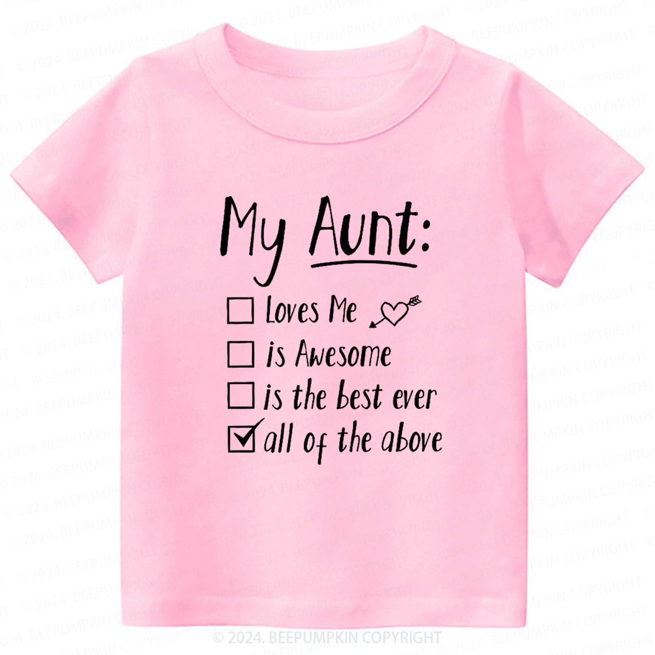 My Aunt Is Toddler&Kids Tees 